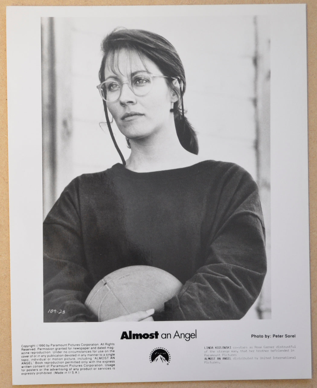 ALMOST AN ANGEL (Still 5) Cinema Black and White Press Stills 