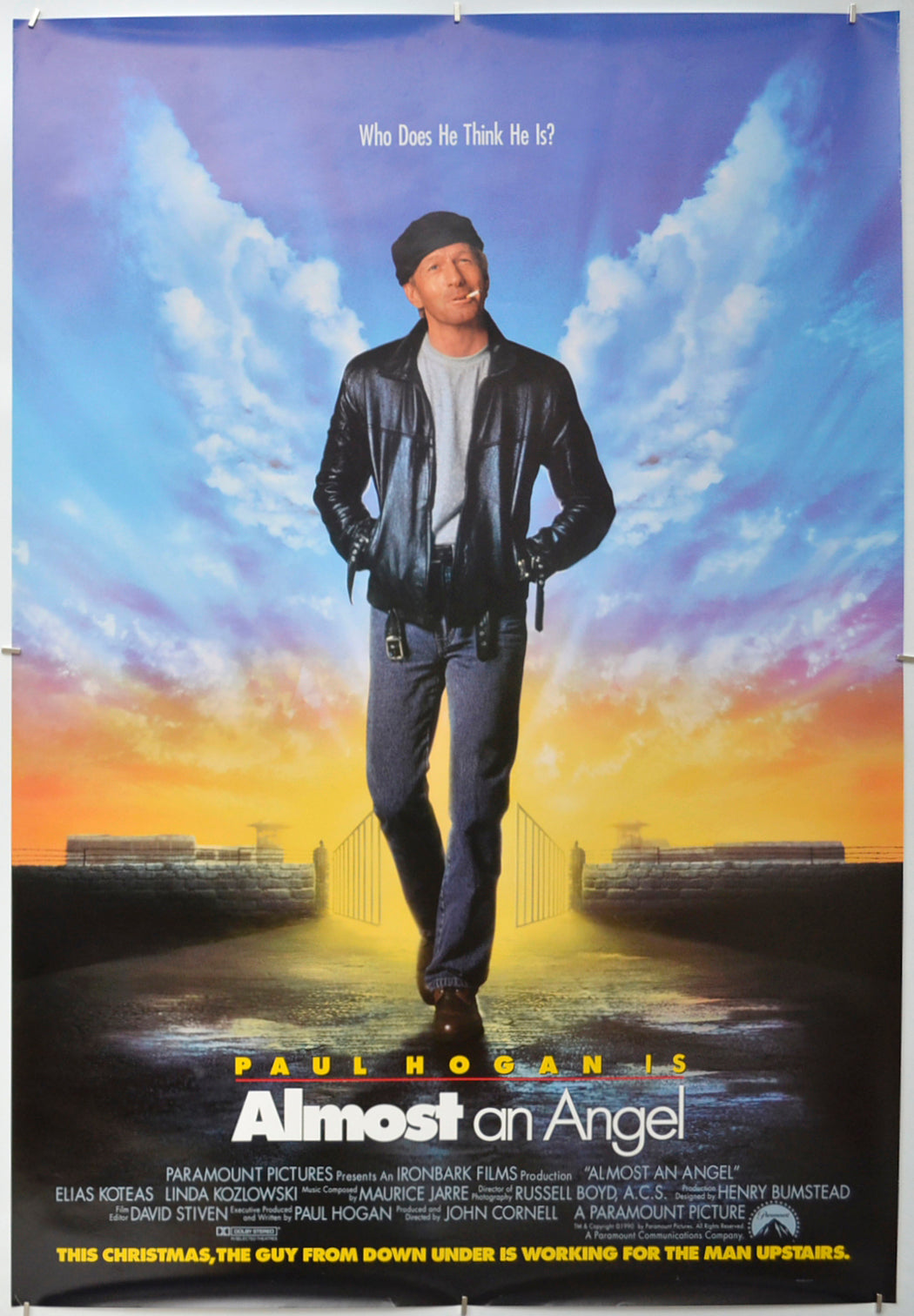 Almost An Angel Original One Sheet Poster - Film Poster - Movie Poster