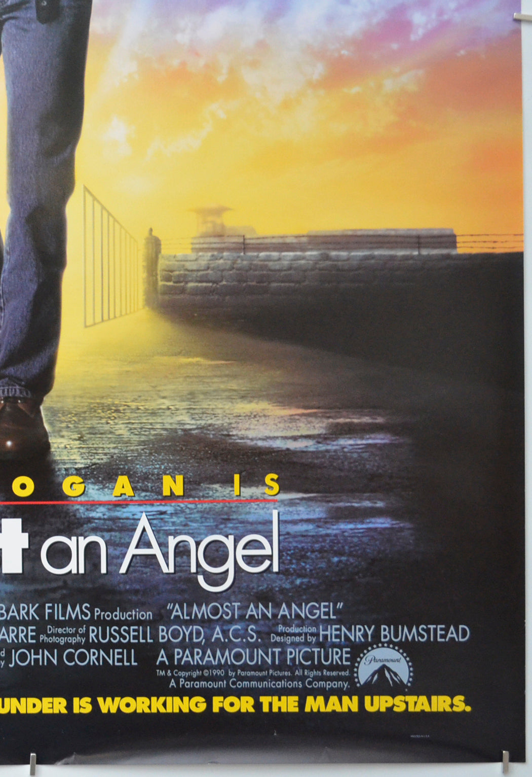 ALMOST AN ANGEL (Bottom Right) Cinema One Sheet Movie Poster 