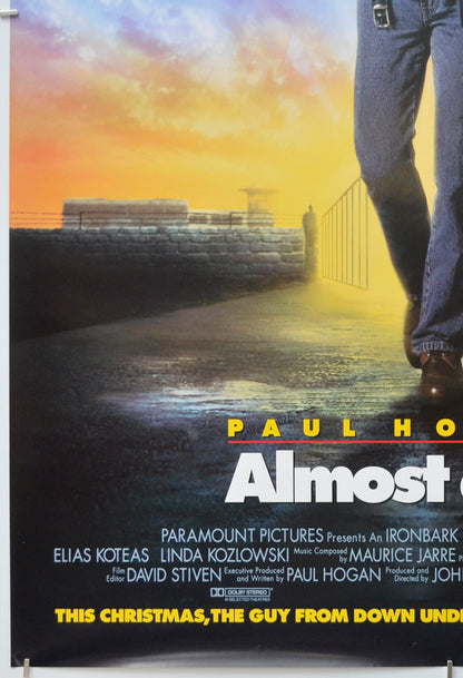 ALMOST AN ANGEL (Bottom Left) Cinema One Sheet Movie Poster 