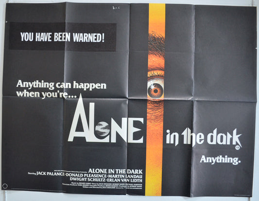 Alone In The Dark  Original British Quad Poster - Film Poster - Movie Poster 