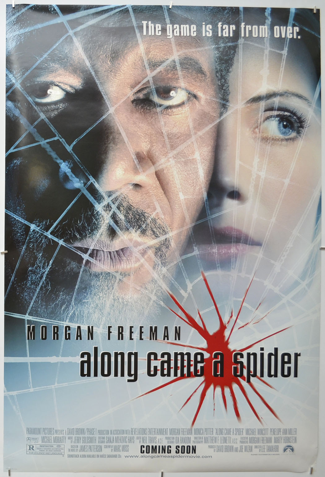 Along Came A Spider  Original One Sheet Poster - Film Poster - Movie Poster