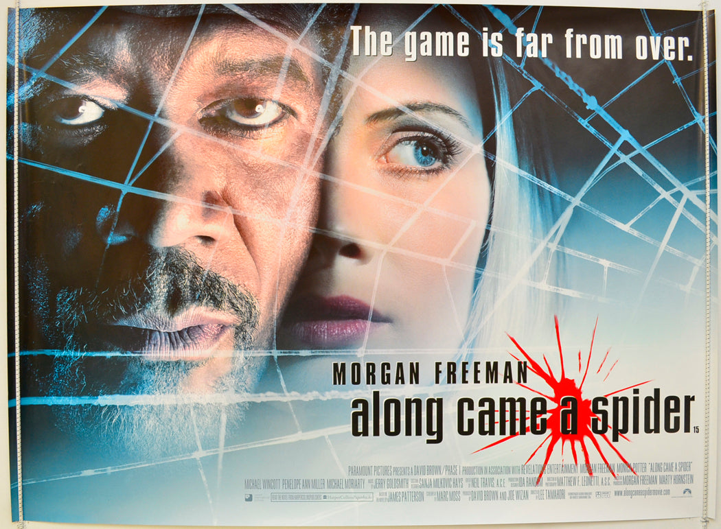 Along Came A Spider Original Quad Poster - Film Poster - Movie Poster  