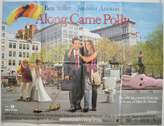 Along Came Polly   Original Quad Poster - Film Poster - Movie Poster 