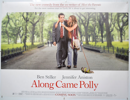 Along Came Polly (Teaser / Advance Version) Original Quad Poster - Film Poster - Movie Poster