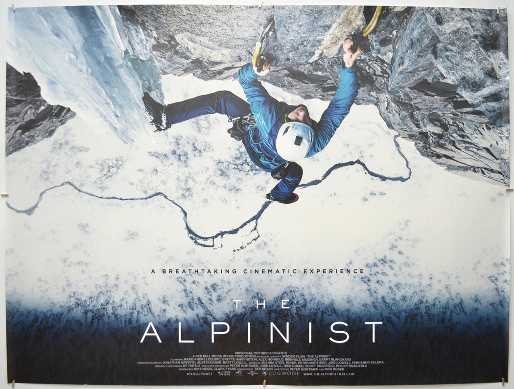 The Alpinist Original Quad Poster - Film Poster - Movie Poster