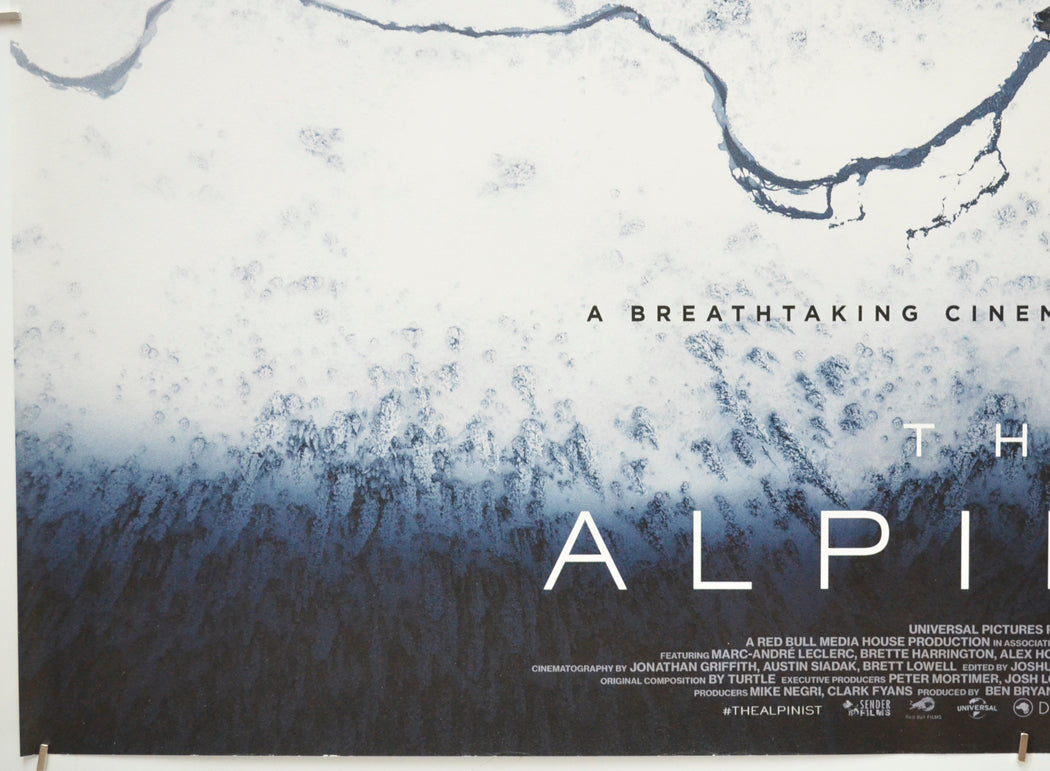 THE ALPINIST (Bottom Left) Cinema Quad Movie Poster 