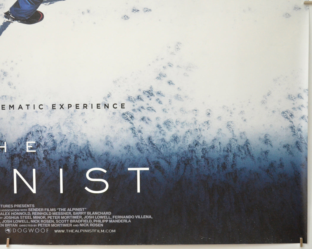 THE ALPINIST (Bottom Right) Cinema Quad Movie Poster 