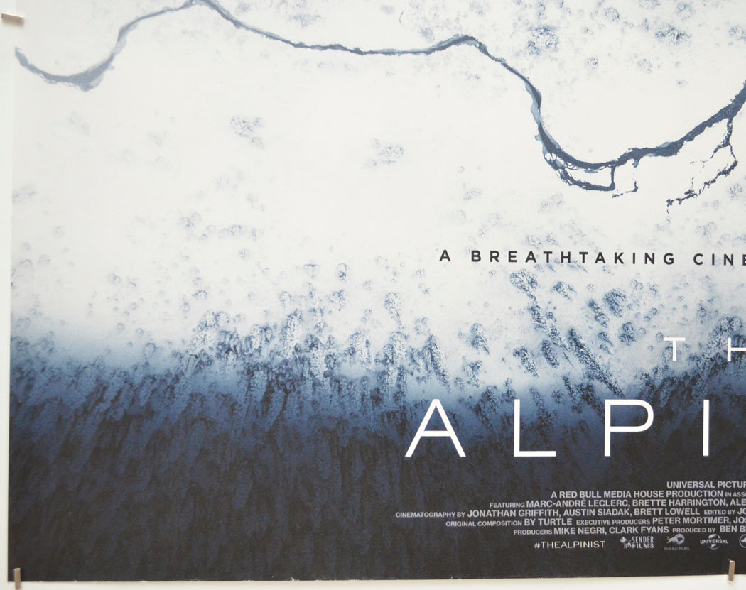 THE ALPINIST (Bottom Left) Cinema Quad Movie Poster 