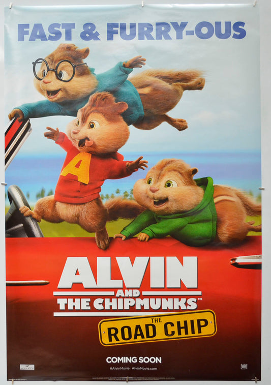 Alvin And The Chipmunks: The Road Chip (Teaser / Advance Version) Original One Sheet Poster - Film Poster - Movie Poster