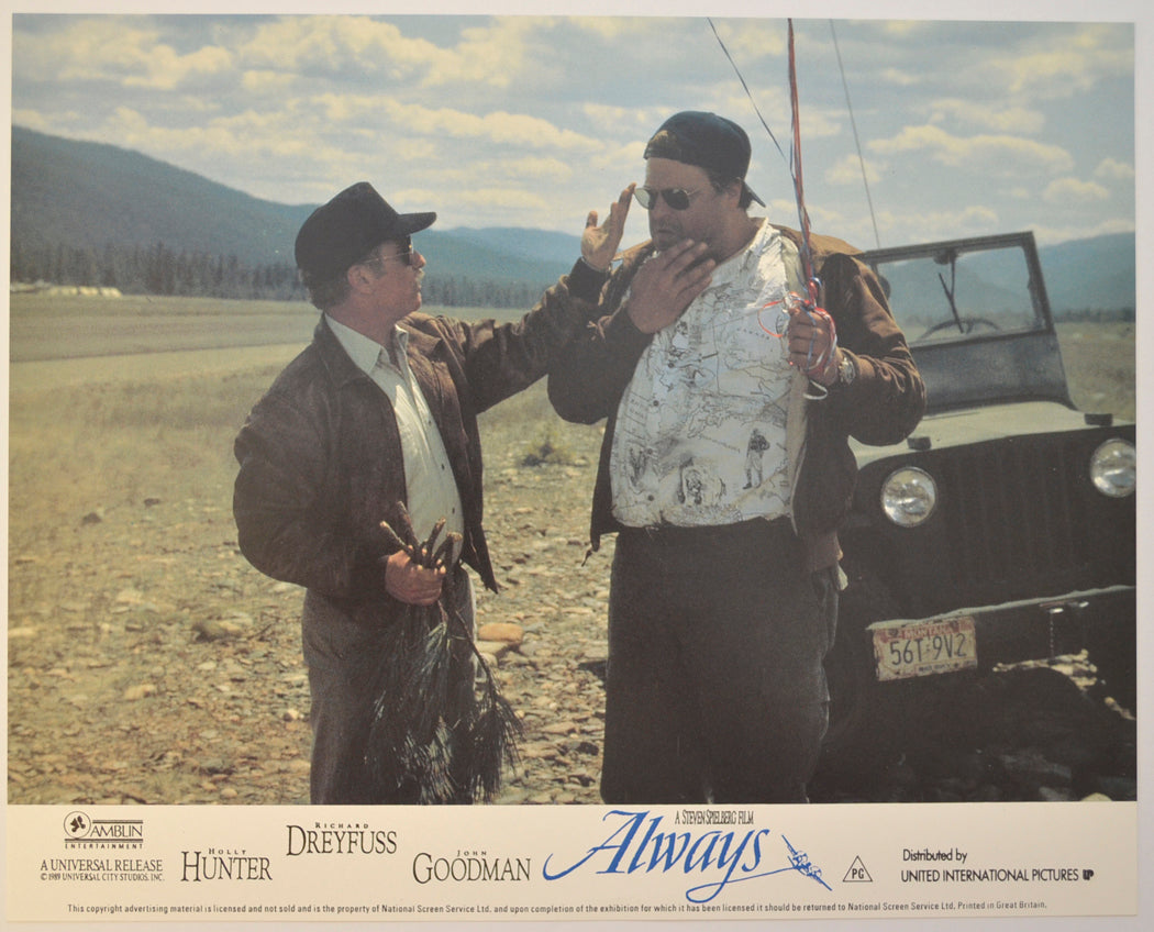 ALWAYS (Card 1) Cinema Set of Colour FOH Stills / Lobby Cards 