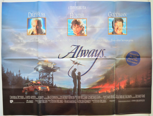 Always  Original British Quad Poster - Film Poster - Movie Poster 