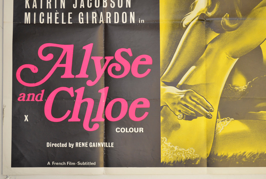 ALYSE AND CHLOE (Bottom Left) Cinema Quad Movie Poster 