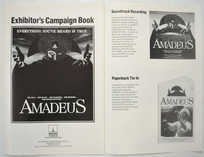 AMADEUS Cinema Exhibitors Campaign Pressbook - INSIDE 