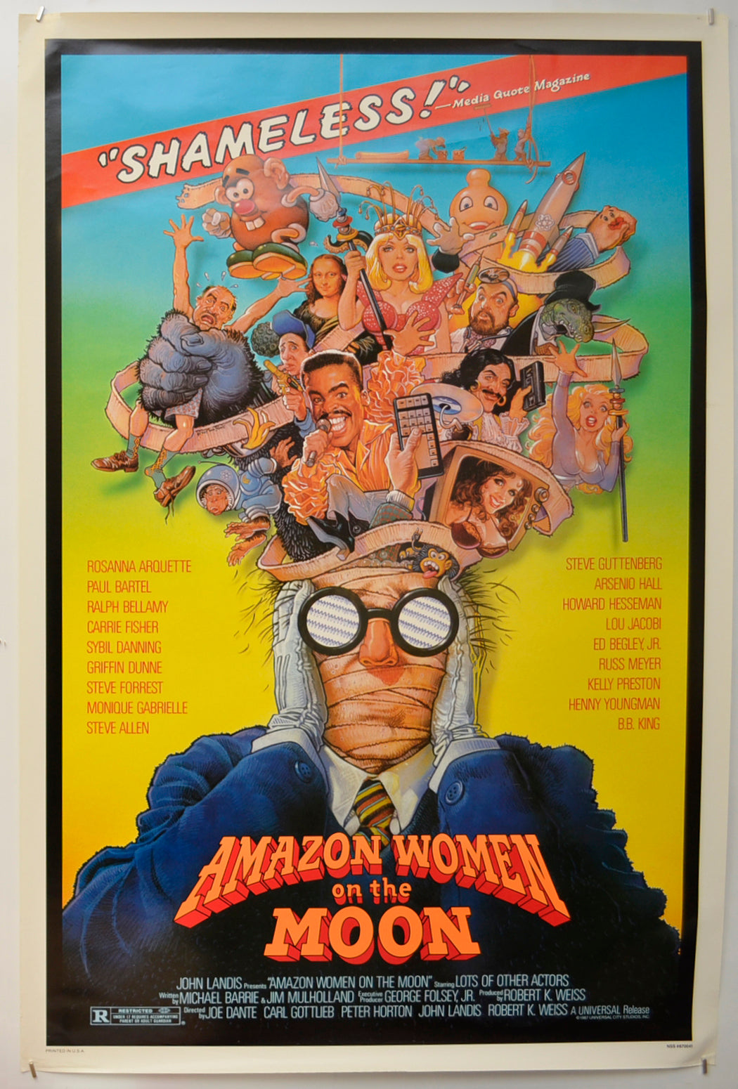 Amazon Women On The Moon Original One Sheet Poster - Film Poster - Movie Poster