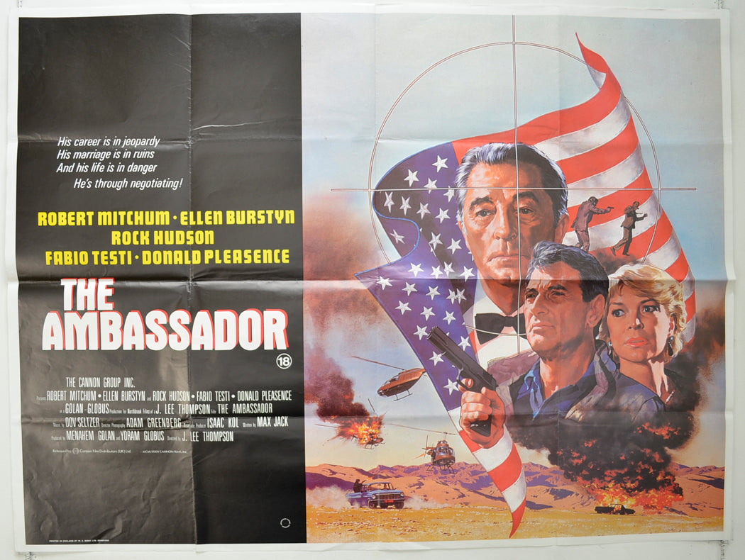 The Ambassador Original Quad Poster - Film Poster - Movie Poster  