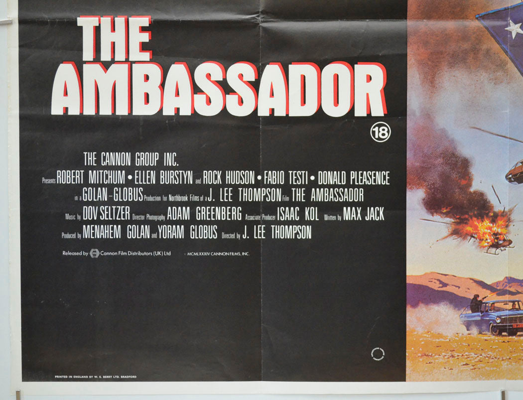 THE AMBASSADOR (Bottom Left) Cinema Quad Movie Poster 