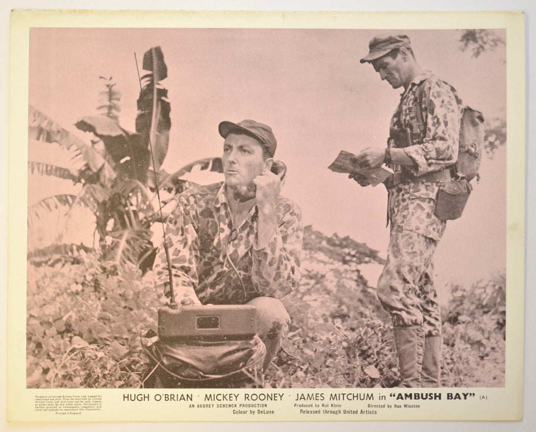 AMBUSH BAY (Card 2) Cinema Colour FOH Stills / Lobby Cards 