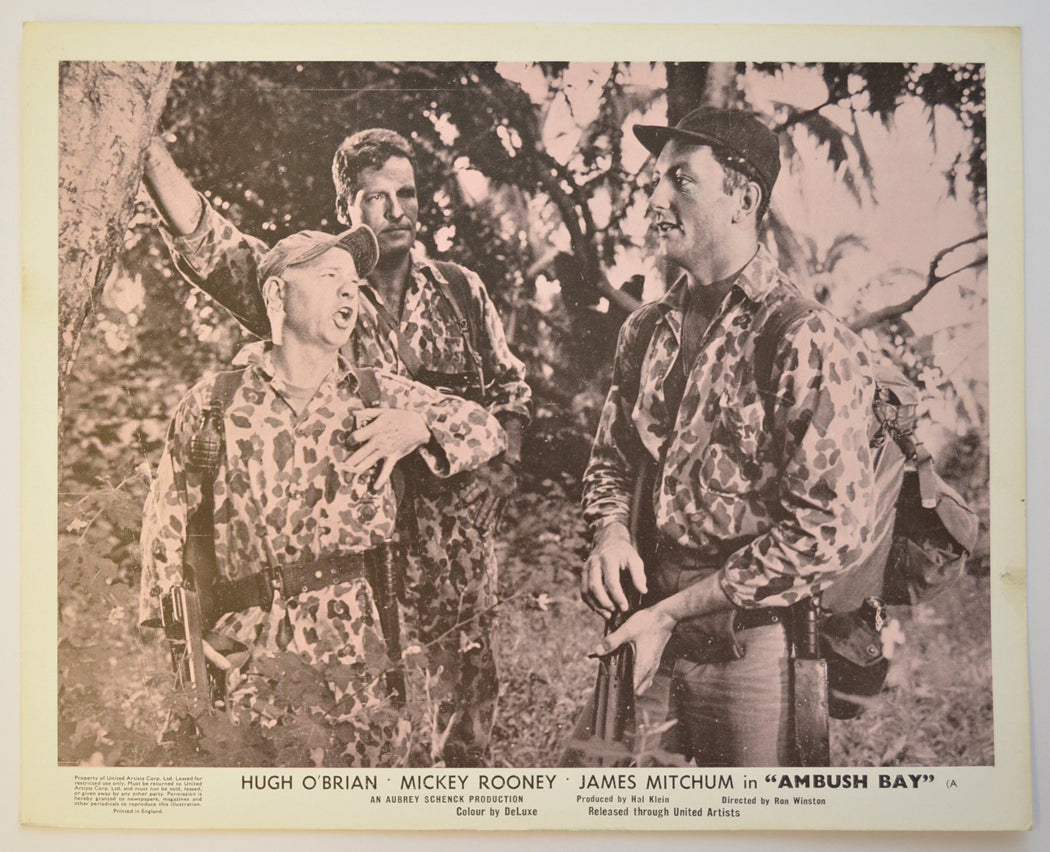 AMBUSH BAY (Card 5) Cinema Colour FOH Stills / Lobby Cards 