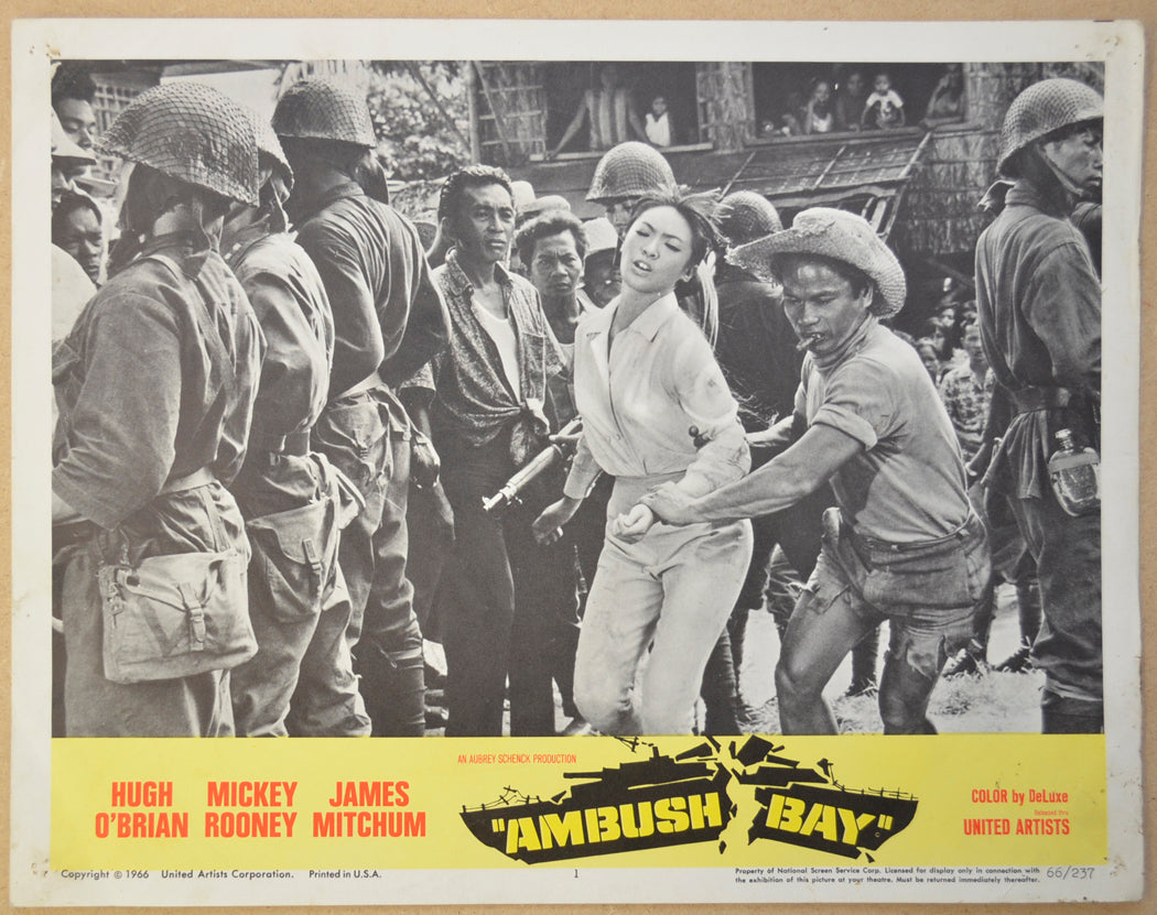 AMBUSH BAY (Card 1) Cinema Lobby Card Set 