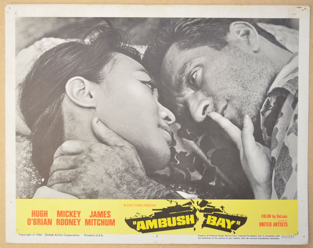 AMBUSH BAY (Card 2) Cinema Lobby Card Set 