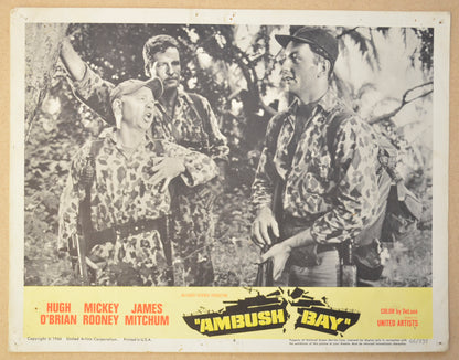 AMBUSH BAY (Card 4) Cinema Lobby Card Set 