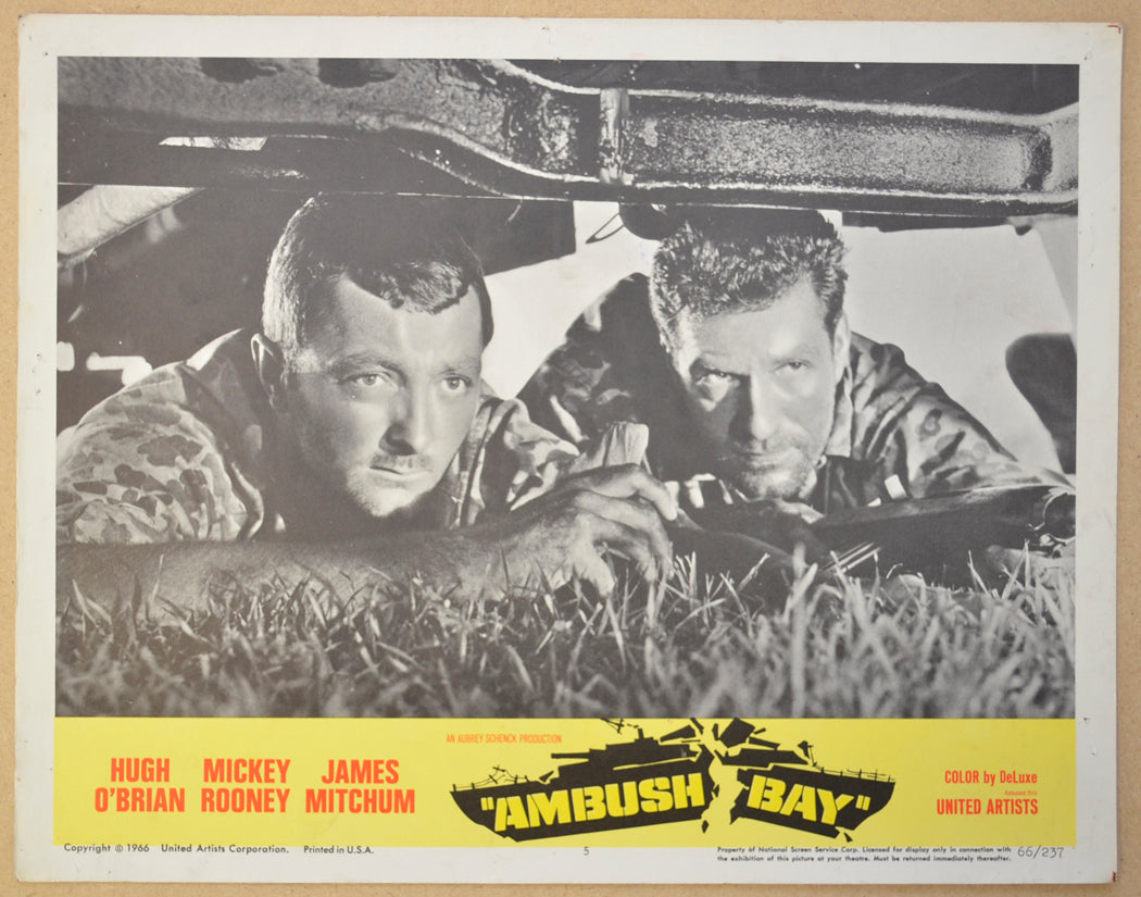 AMBUSH BAY (Card 5) Cinema Lobby Card Set 