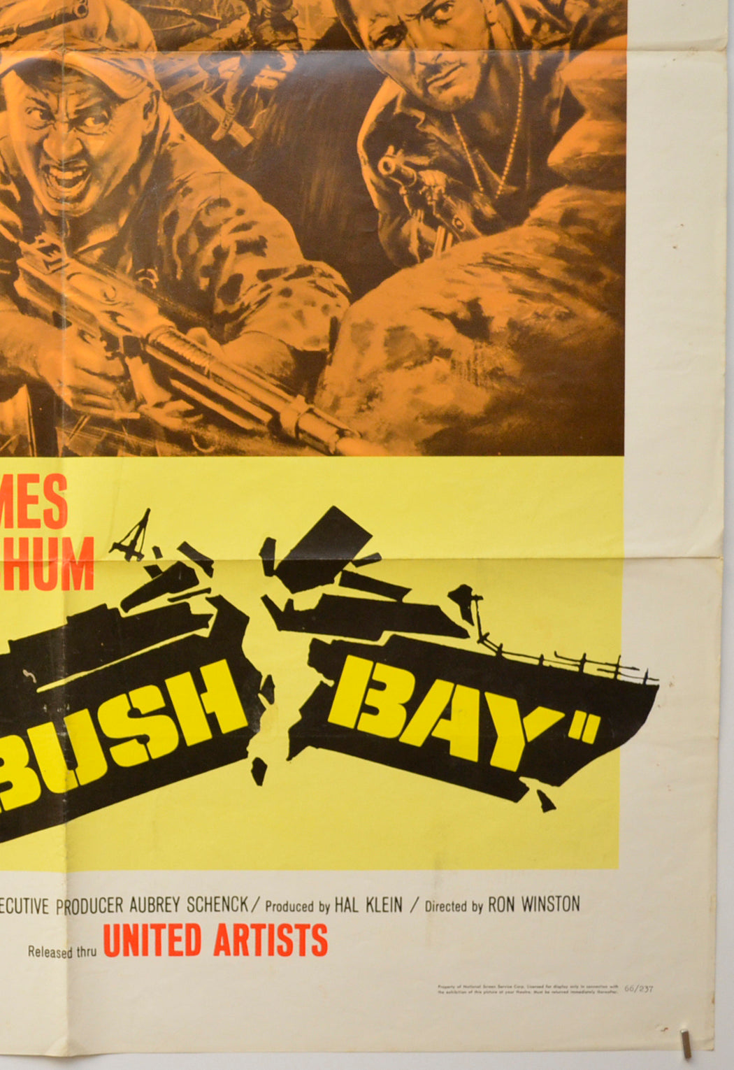 AMBUSH BAY (Bottom Right) Cinema One Sheet Movie Poster 