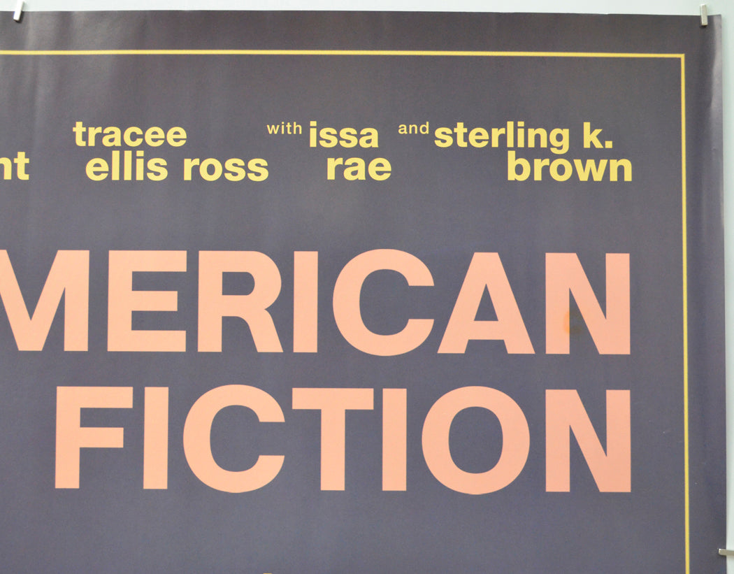 AMERICAN FICTION (Top Right) Cinema Quad Movie Poster 