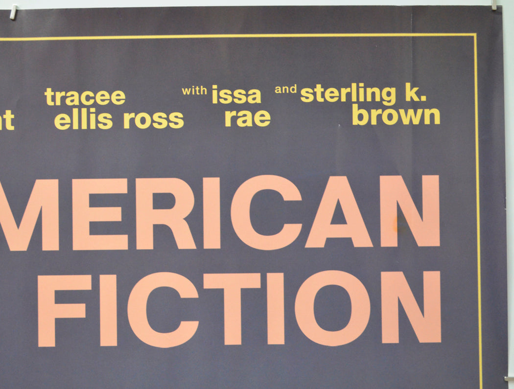 AMERICAN FICTION (Top Right) Cinema Quad Movie Poster 