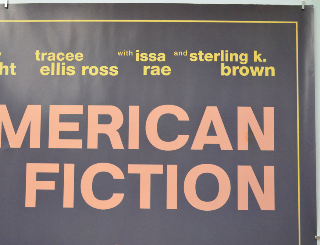 AMERICAN FICTION (Top Right) Cinema Quad Movie Poster 