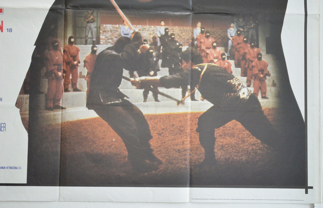 AMERICAN NINJA 2 : THE CONFRONTATION (Bottom Right) Cinema Quad Movie Poster 