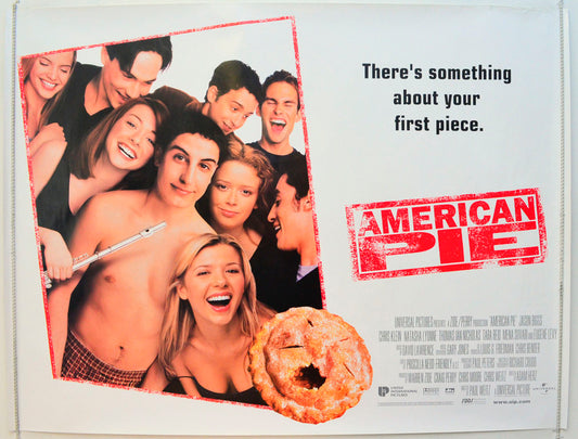 American Pie Original British Quad Poster - Film Poster - Movie Poster 