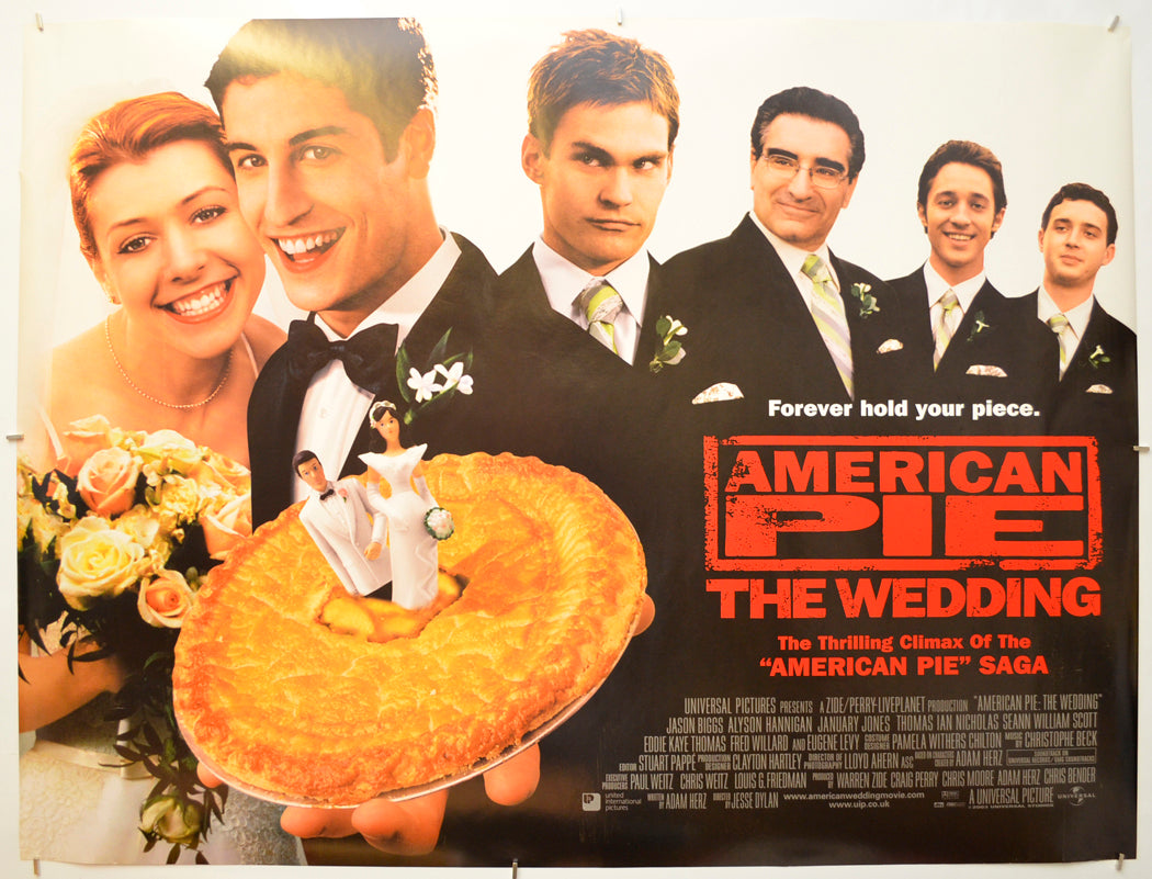 American Pie : The Wedding Original Quad Poster - Film Poster - Movie Poster  