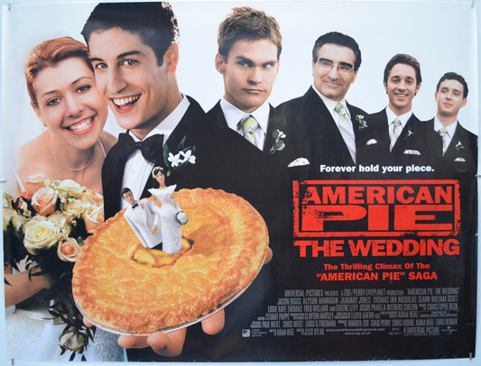 American Pie : The Wedding  Original Quad Poster - Film Poster - Movie Poster