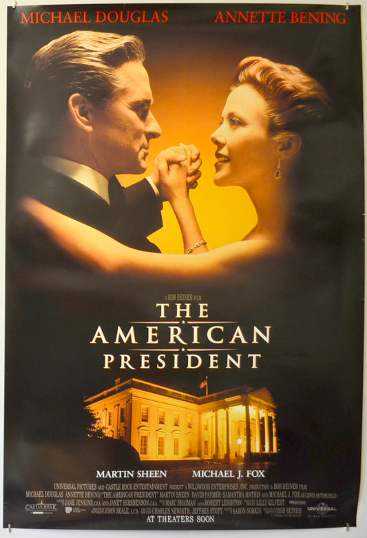 The American President  Original One Sheet Poster - Film Poster - Movie Poster