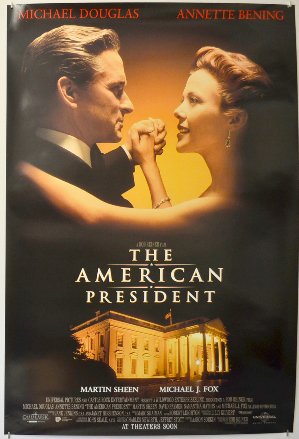 The American President  Original One Sheet Poster - Film Poster - Movie Poster