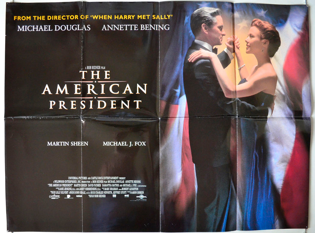 The American President Original British Quad Poster - Movie Poster