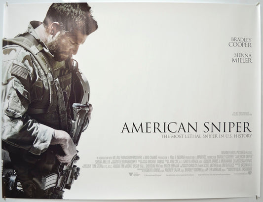 American Sniper  Original Quad Poster - Film Poster - Movie Poster