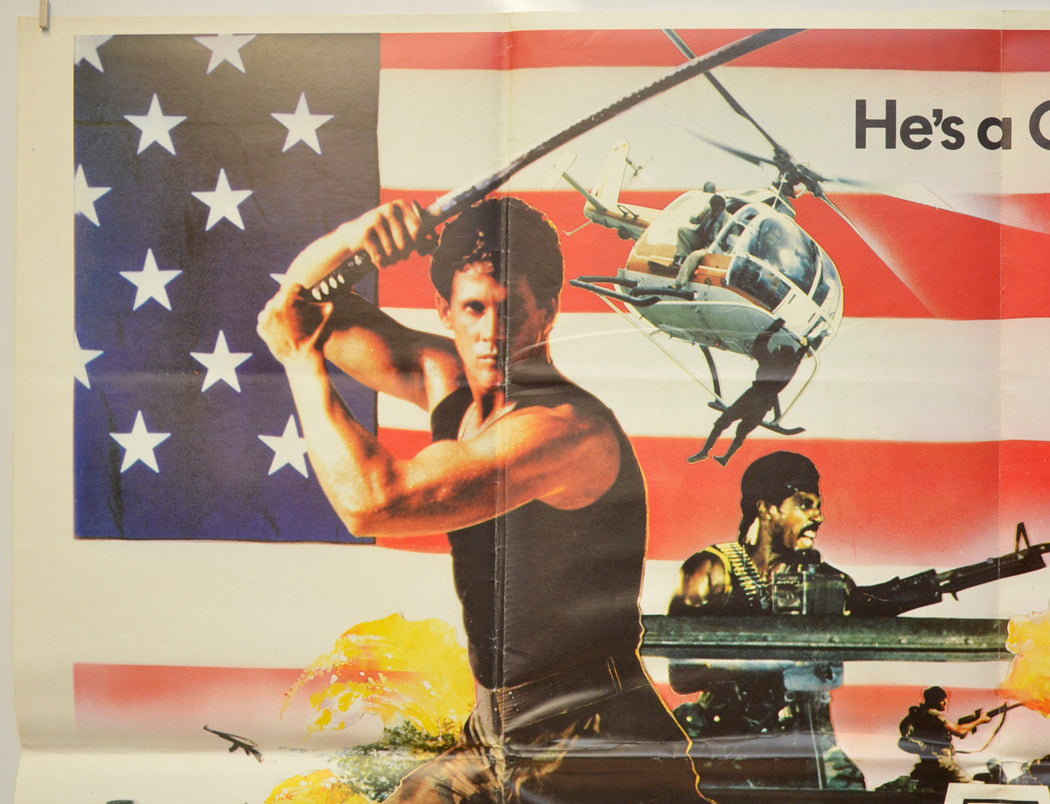 AMERICAN WARRIOR (Top Left) Cinema Quad Movie Poster 