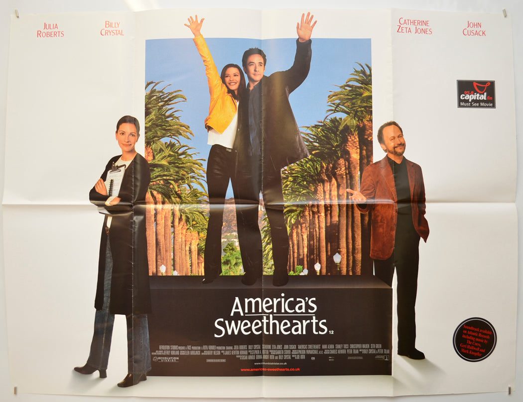 America's Sweethearts Original Quad Poster - Film Poster - Movie Poster