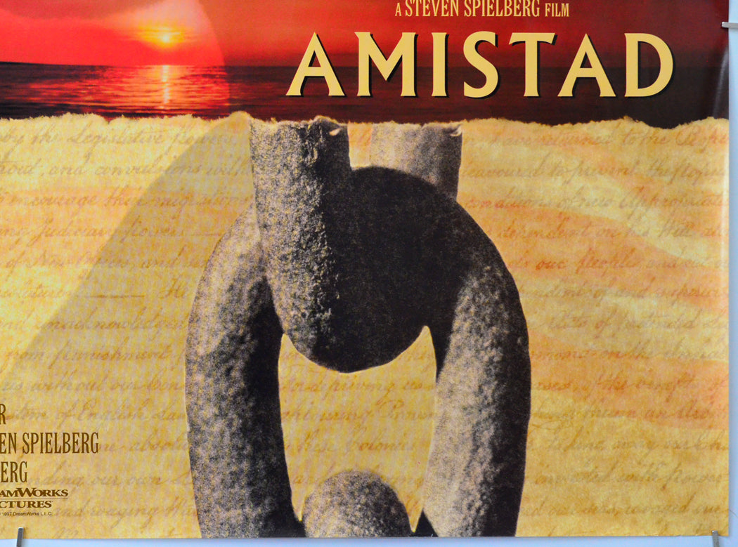 Amistad (Bottom Right) Cinema Quad Movie Poster 