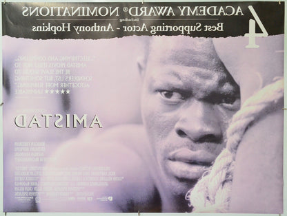 Amistad (Back) Cinema Quad Movie Poster 