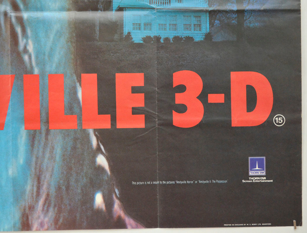 AMITYVILLE 3-D (Bottom Right) Cinema Quad Movie Poster 