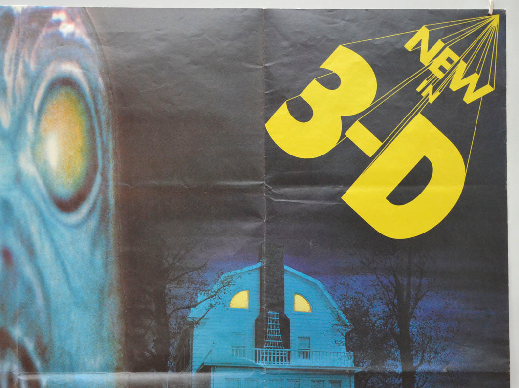 AMITYVILLE 3-D (Top Right) Cinema Quad Movie Poster 