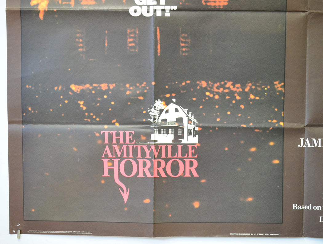 THE AMITYVILLE HORROR (Bottom Left) Cinema Quad Movie Poster 