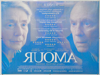 Amour (Back) Cinema Quad Movie Poster 