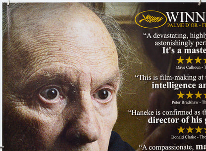 Amour (Top Left) Cinema Quad Movie Poster 