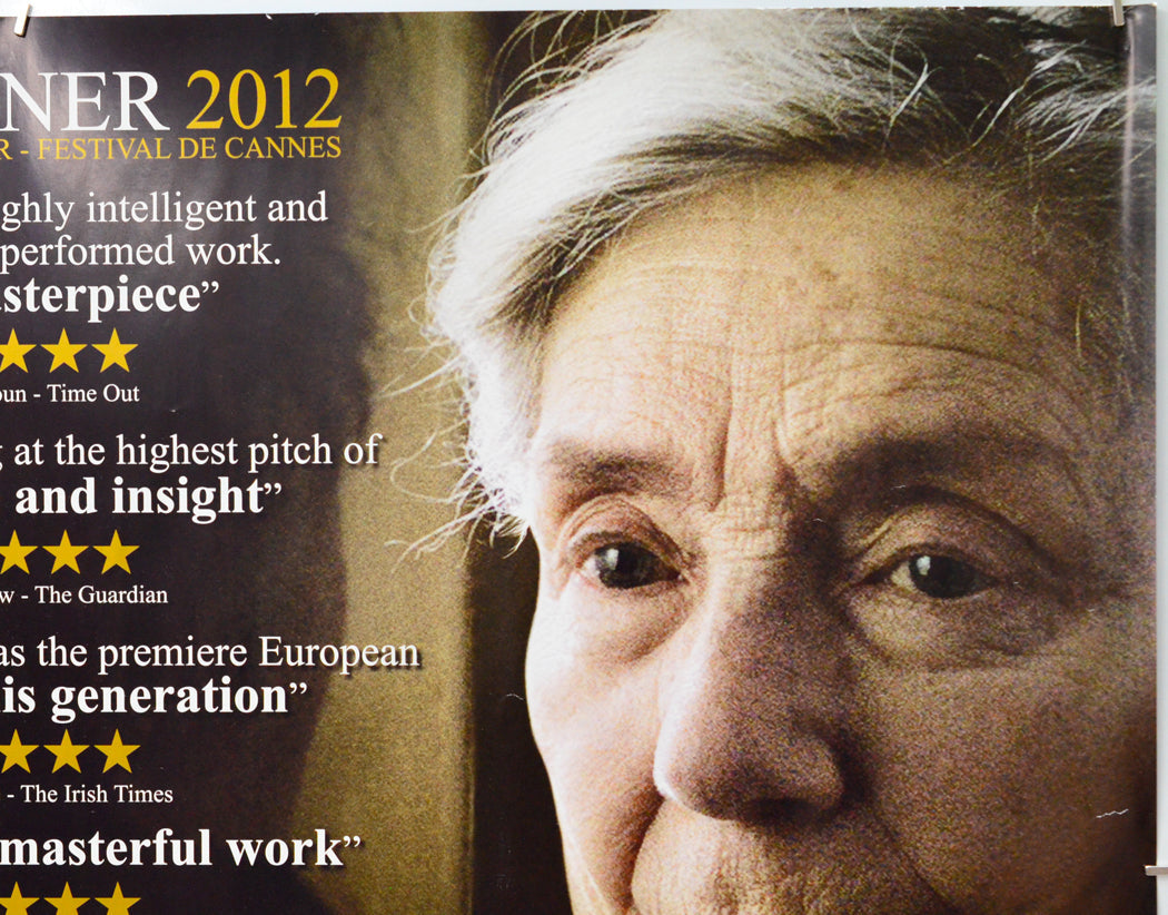 Amour (Top Right) Cinema Quad Movie Poster 