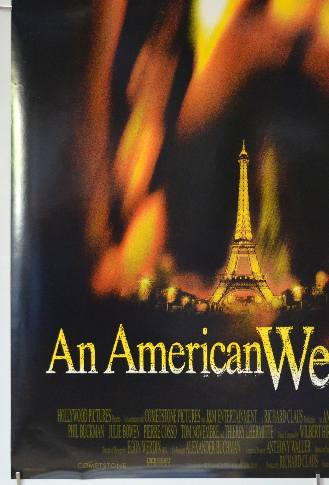 AN AMERICAN WEREWOLF IN PARIS (Bottom Left) Cinema One Sheet Movie Poster 